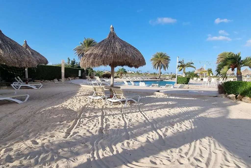3 Minutes From Best Beaches In Aruba! Luxury Tropical Townhouse At Gold Coast Aruba Villa Palm Beach Aruba