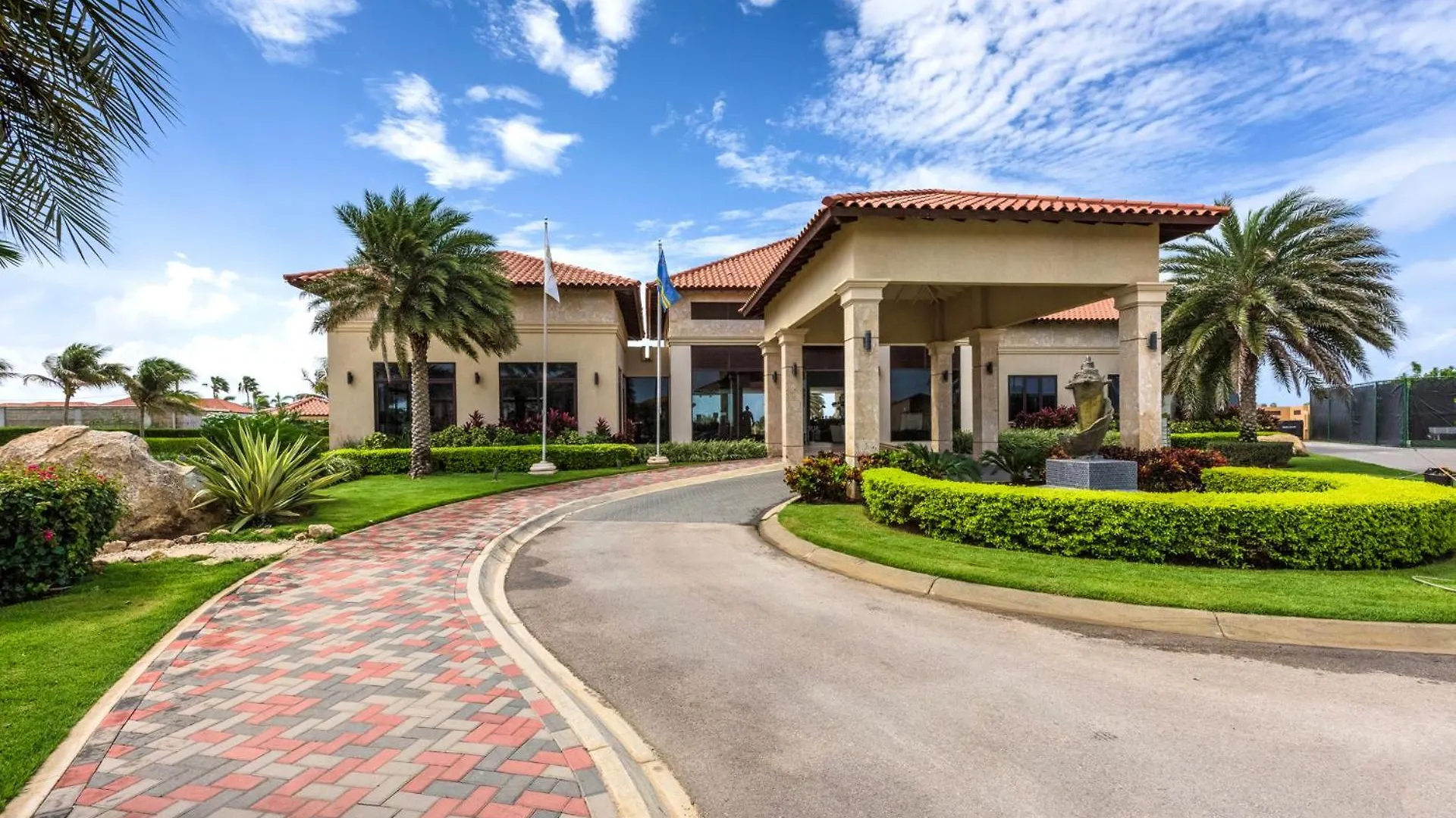 3 Minutes From Best Beaches In Aruba! Luxury Tropical Townhouse At Gold Coast Aruba Villa Palm Beach